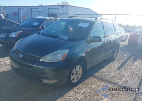 2004 Toyota Sienna Xle из США, поврежденный, VIN 5TDZA22C04S202489